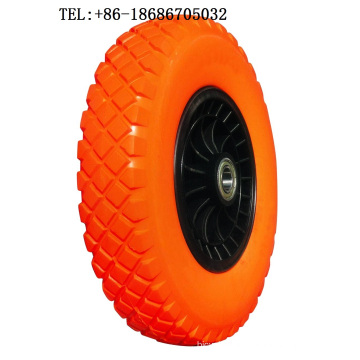 Air Pneumatic Wheels PU Wheel 16X400-8